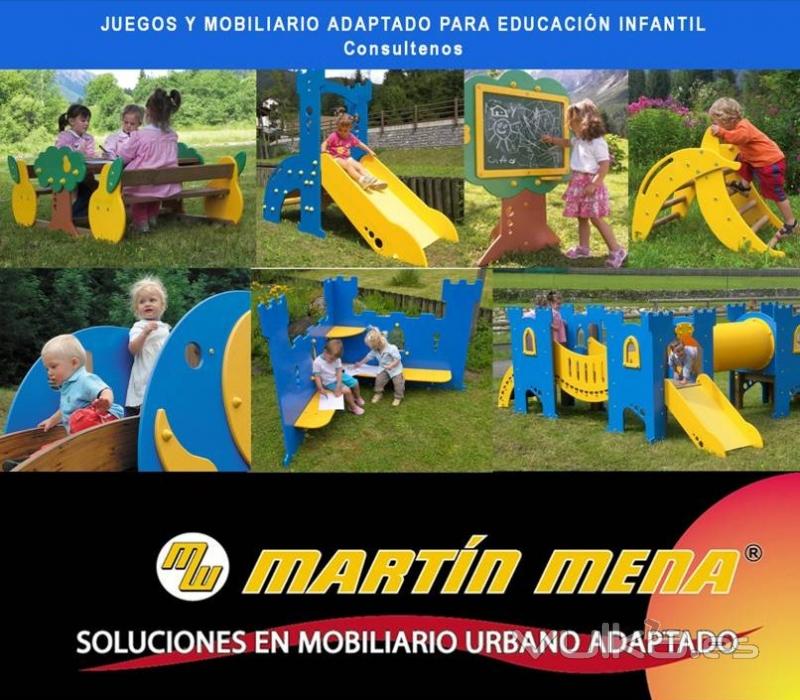 MOBILIARIO Y JUEGOS ADAPTADOS PARA EDUCACION INFANTIL