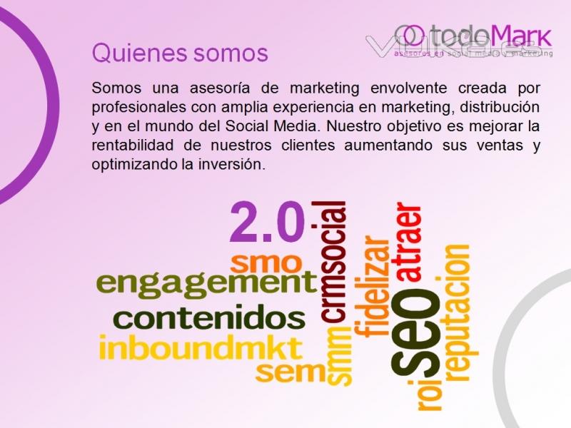 Somos una asesoría de marketing envolvente y marketing-coaching