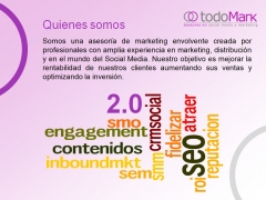 Somos una asesoria de marketing envolvente y marketing-coaching