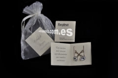 Gemelos caballero realizado con swarovski® elements