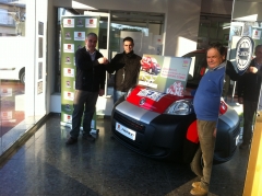 El ayuntamiento de serra de daro recibe la fiat fiorino