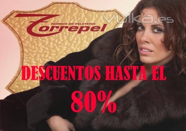 DESCUENTOS HASTA DEL 80%. APROVECHALO