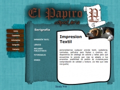 Copistería El papiro Web low cost+ Detalle bocadillo perro