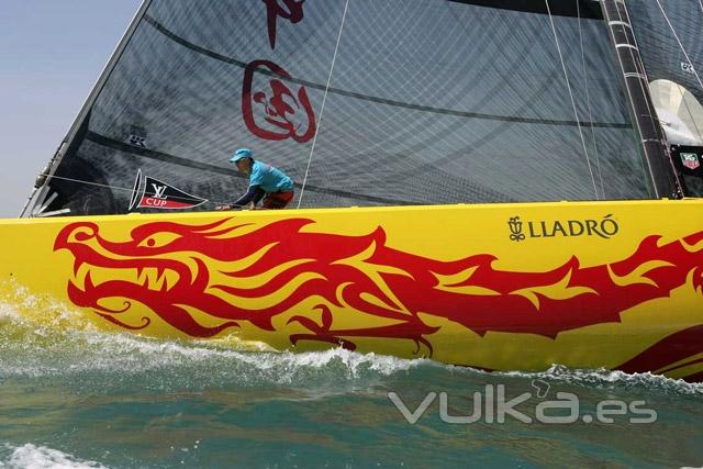 Imagen para el China Team de la America´s Cup.