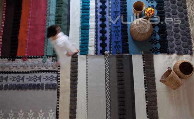Diseño textil de alfobras para Gandía Blasco