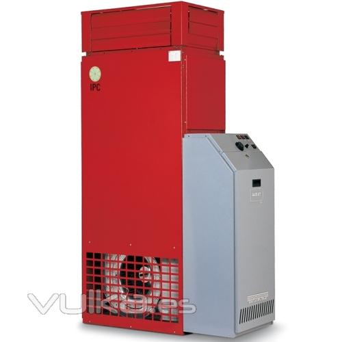 Generador fijo aire caliente profesional IPC Calor Jet 35  en www.calefaccionpymarc.com