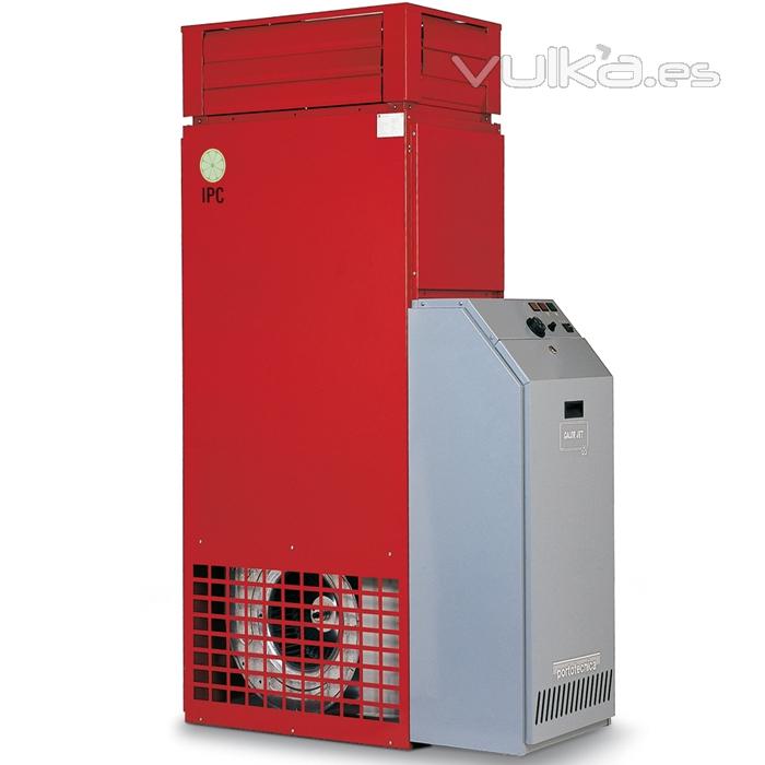 Generador fijo aire caliente profesional IPC Calor Jet 70  en www.calefaccionpymarc.com