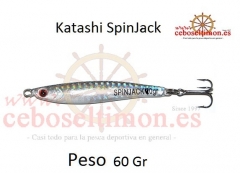 Wwwceboseltimonessenuelos cucharilla  katashi spinjack - 20gr - 40gr - 60gr -  ojos holograficos -