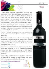 Tinto ribon vs 09 presente en madrid fusion