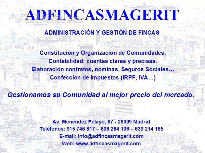 SERVICIOS ADFINCASMAGERIT