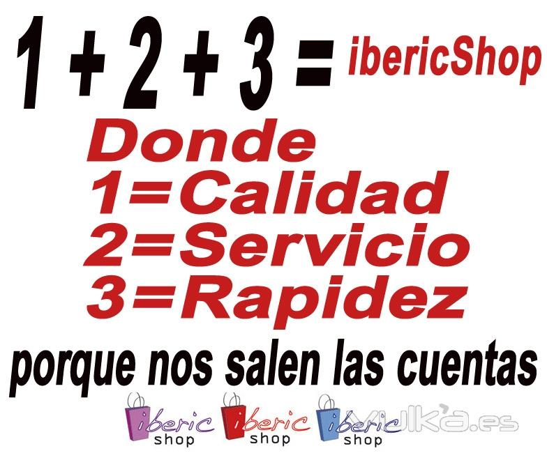 Calidad + Servicio + Rapidez: 3 en 1 con IbericShop