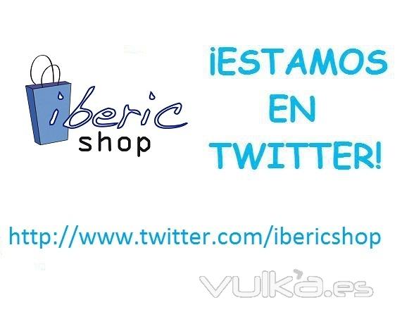 También estamos en Twitter - IbericShop