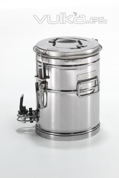 Recipientes isotrmicos con grifo de 5L a 25L (termos para caf, leche, caldos, etc)