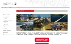 Nueva pagina web corporativa de la constructora ingennya