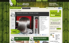 Nueva pgina web de diseo creativo para bonoahorro ofertas