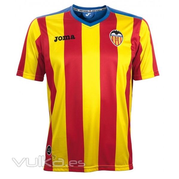 camiseta-senyera-temporada-2011-12 Valencia CF