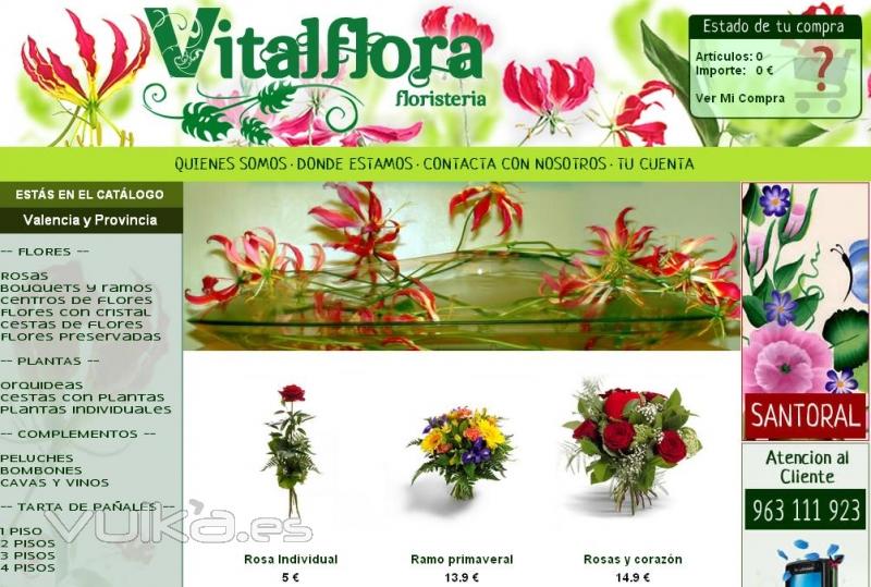 Visita nuestra web www.vitalflora.com