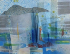 Tec mixta s/lienzo - oscar carballo - s/titulo - med: 24 x 30 - 175 eur