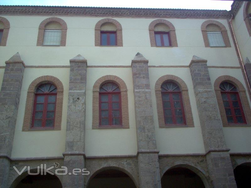 Monasterio de Valvanera. Restauracion del claustro y el patio interior