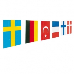 Banderas de plastico