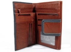 Cartera monedero  tarjetero  pielini de mujer