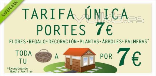 NUEVA TARIFA PORTES para tu compra online todo x 7euros !!