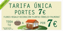 Nueva tarifa portes para tu compra online todo x 7euros !!