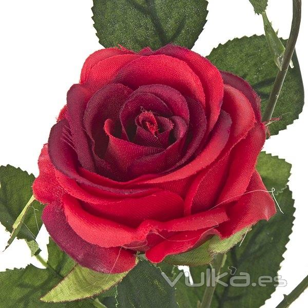 Flores artificiales. Rama rosas artificiales rojas 68 en lallimona.com (1)