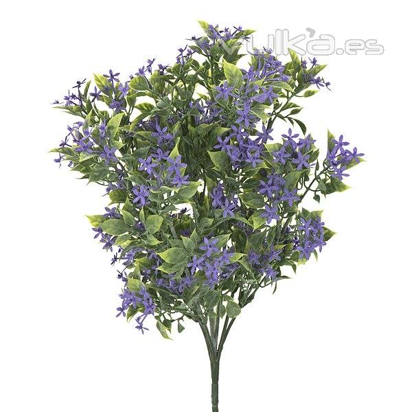 Plantas artificiales con flores. Planta amsonia artificial flores lilas en lallimona.com