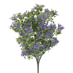 Plantas artificiales con flores. planta amsonia artificial flores lilas en lallimona.com