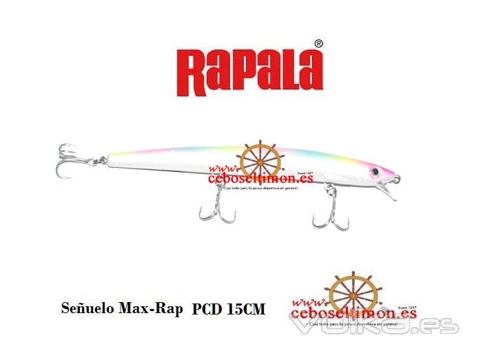 www.ceboseltimon.es - Seuelos Rapala Max Rap - Largo 11/13/15Cm - Peso 13/15/23Gr