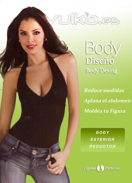 REF-2357. BODY REDUCTOR. REDUCE MEDIDAS. APLANA EL ABDOMEN. MOLDEA T FIGURA. BODY EXTERIOR REDUCTOR