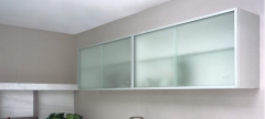 Detalle mobiliario de cocina dica modelo milano titanium