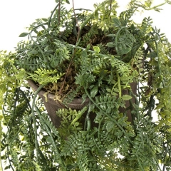 Plantas colgantes artificiales. planta artificial colgante helecho 40 en lallimona.com (1)
