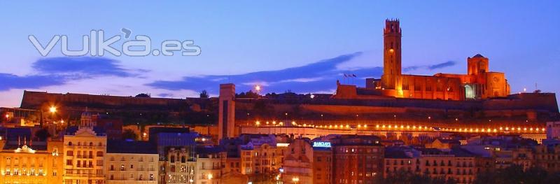 Atardecer en Lleida