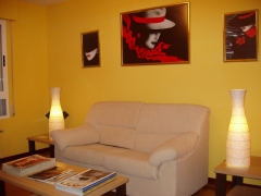 Sala de espera de la clinica