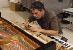Regulando el mecanismo de un Yamaha C2