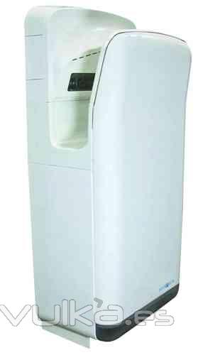 Secamanos automatico Jet acabado blanco brillo de Nofer en www.tiendapymarc.com