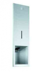 Dosificador de jabon encastrar  950ml inox blanco square wp 208  de nofer en wwwtiendapymarccom