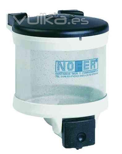 Dosificador de jabon de 1000 ml ABS de Nofer en www.tiendapymarc.com