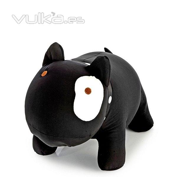 Cojin antiestres pitbull negro 15 en lallimona.com (1)