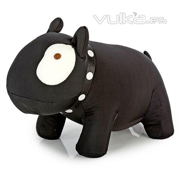 Cojin antiestres pitbull negro 15 en lallimona.com