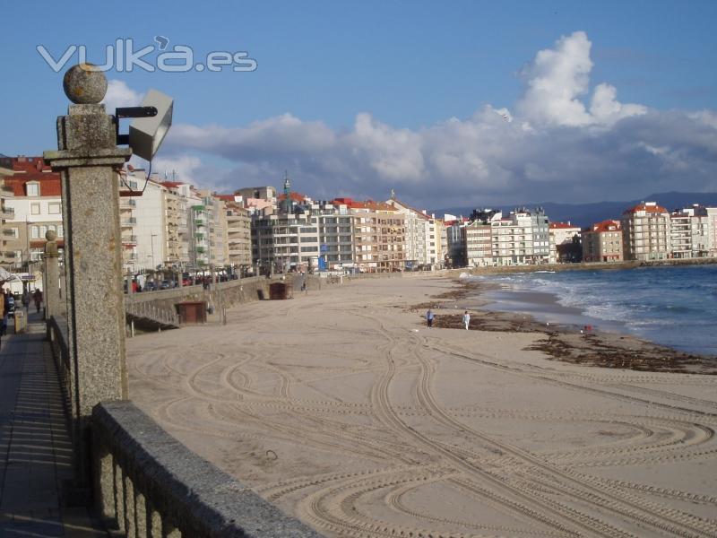 Playa de Silgar en Sanxenxo