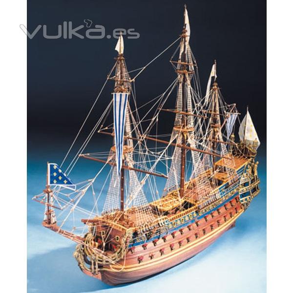 Maqueta buque frances Le Soleil Royal 1:70 Mantua Model