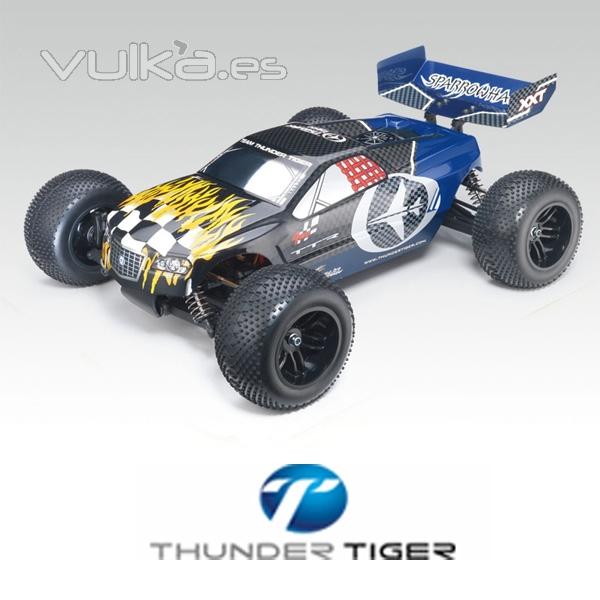 Coche Sparrowhawk XXT 1:10 Brushless 2.4 Ghz Thunder Tiger azul