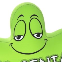 Cojin antiestres flor ets genial verde 40 en lallimonacom (2)