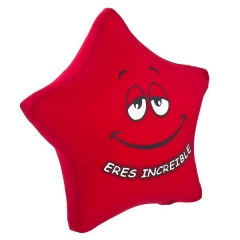 Cojin antiestres estrella eres increible rojo 40 en la llimona home (1)
