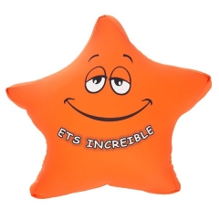 Cojin antiestres estrella ets increible naranja 40 en la llimona home