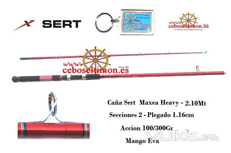 www.ceboseltimon.es - Caña Sert Maxea Heavy 2.10Mt