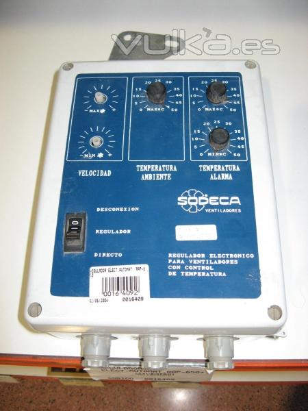 Outlet. Variador de velocidad SODECA.